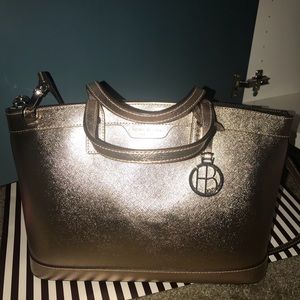 West 57th Satchel Rose Gold/Metallic